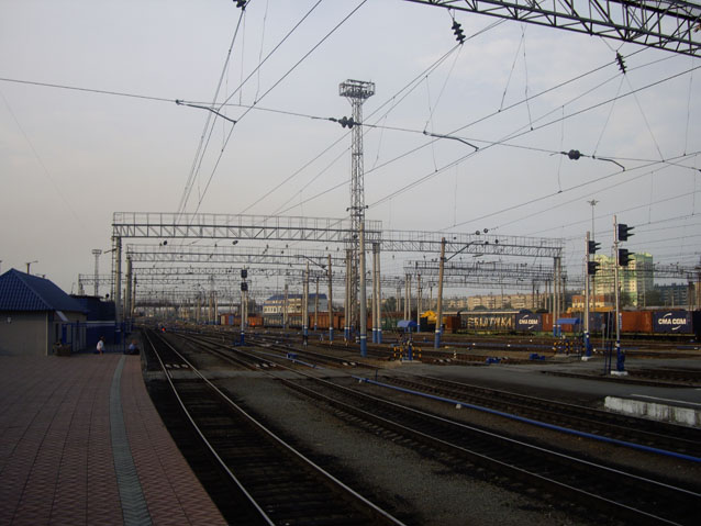 Вечер на станции Челябинск