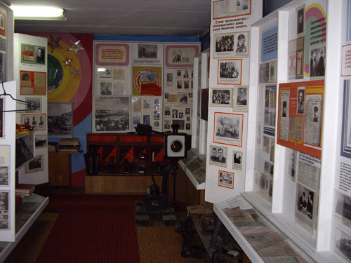 Экспозиция железнодорожного музея(станция Брянск-Льговский)