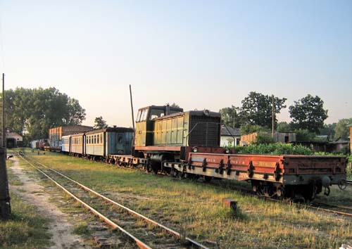 Узкоколейная железная дорога Украины (фото Ю-Западной ж.д.)